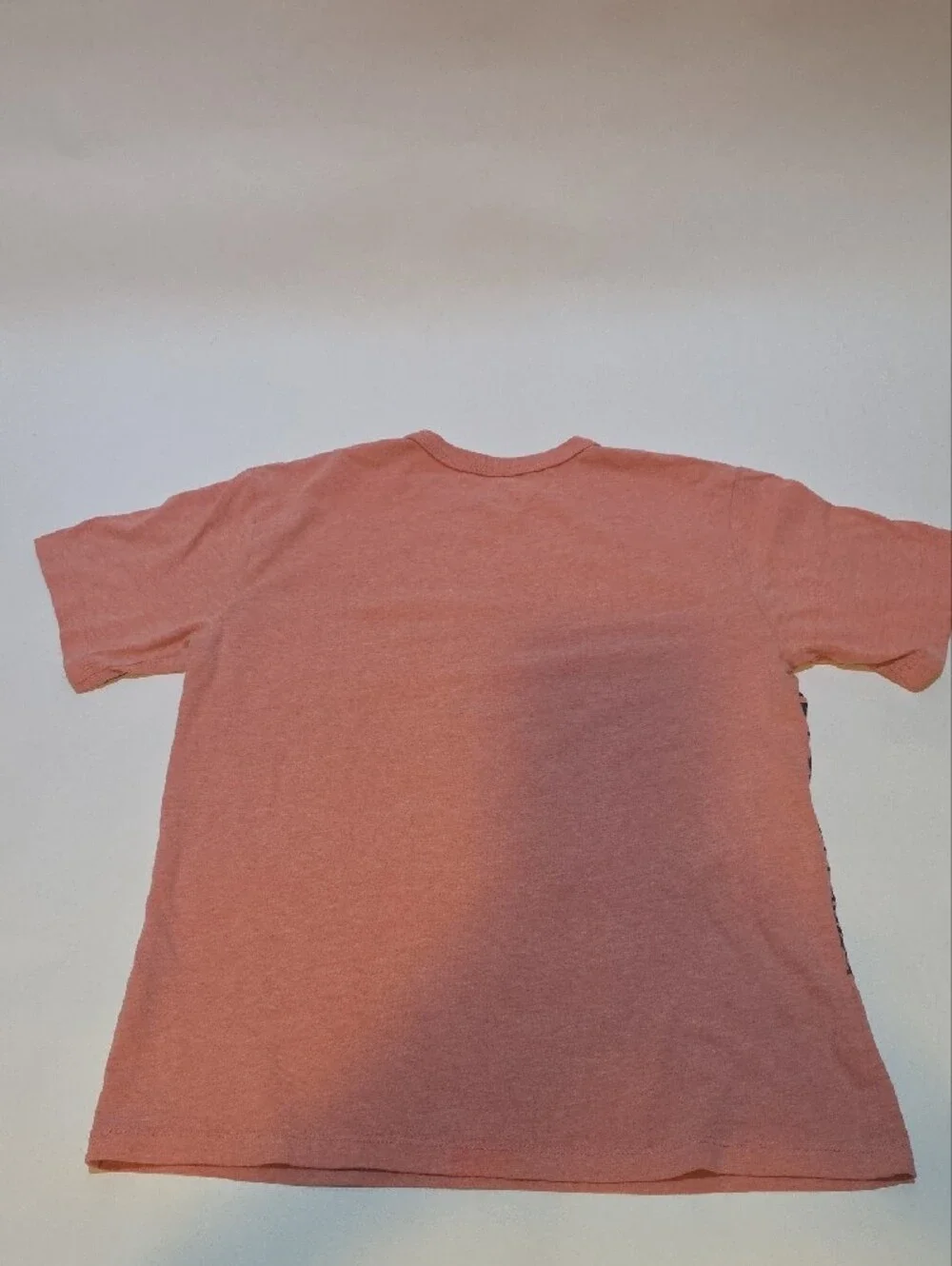 The Children's Place Coral Short Sleeve Tee with Black Geometric Triceratops